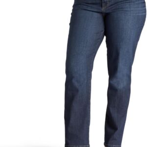 Women Wrinkle Free Relaxed Fit Straight Leg Pant
